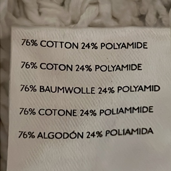 Free People White Knit Robyn Cardi Bright White Size XL - Picture 9 of 9